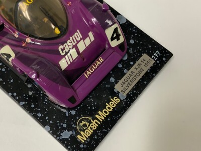 1/43 Marsh Models Jaguar XJR-14 Silk Cut 3rd in 1991 Silversone