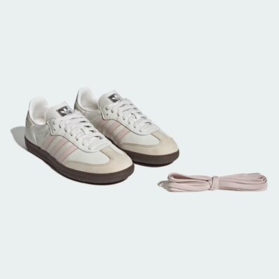 Size 8.5 - Adidas Samba OG Cloud White Wonder Quartz W for sale