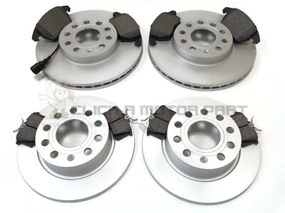 VW SCIROCCO 1.4 TSi 2.0 TDi FRONT & REAR BRAKE DISCS AND PADS (ONLY 312MM DISCS)