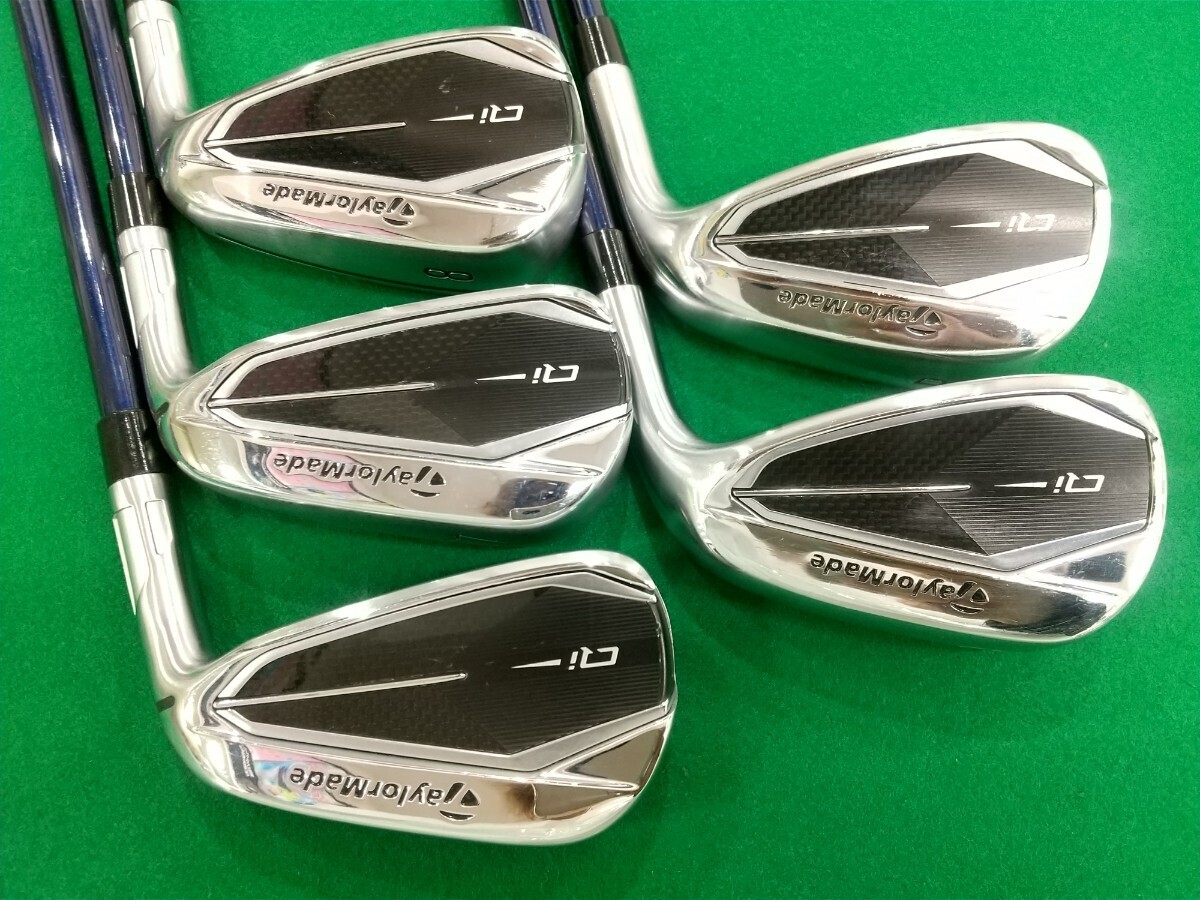 【美品】Taylormade Qi アイアン#S Diamana TM60 Golf Iron set TaylorMade Qi 2024 Diamana BLUE TM60 (S) 5pcs 6-P