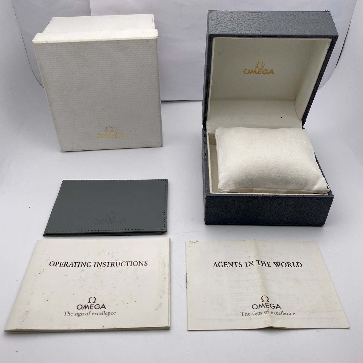Omega Watch Box Case 100%Authentic FZ7122 | eBay
