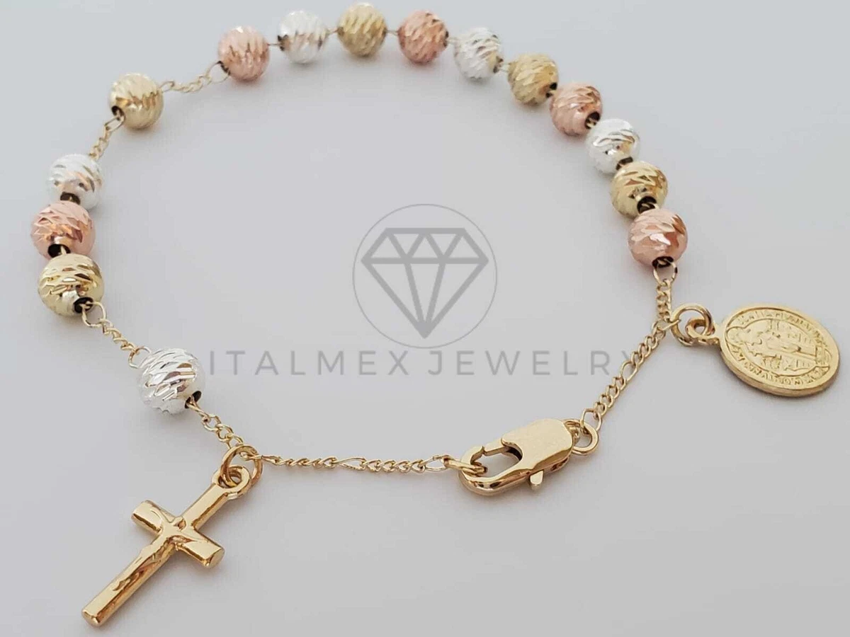 Lovelord Jewelry 2023 Trend Jesus Cross Charm Bracelet Catholic Gifts  Virgin Mary Bracelets On Hand 14k Yellow Gold Material NEW  Walmartcom