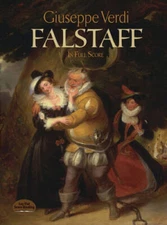 Falstaff in Full Score (Dover Music Scores) - Paperback - GOOD