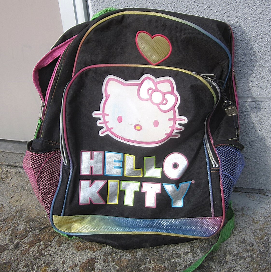 BUYEE公式アカウント21　5/15 kitty backpack HELLO KITTY girls backpack Japanese cartoon rainbow Sanrio
