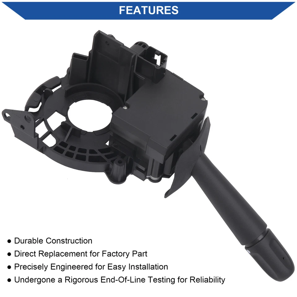 Turn Signal Switch Control for 2002-2010 Dodge Ram 1500-5500 Van Dakota Durango - Изображение 4 из 4