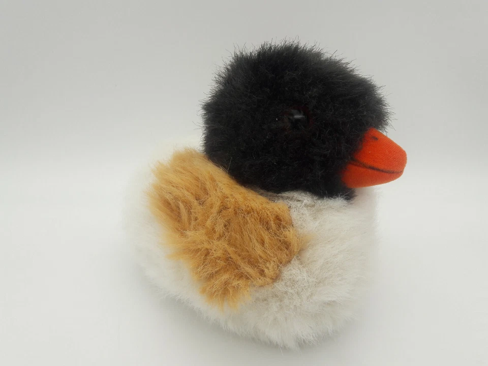 Steiff Ente Waggi mit Stimme, Knopf und Fahne  073977 12 CM Vintage  - Bild 2 von 4