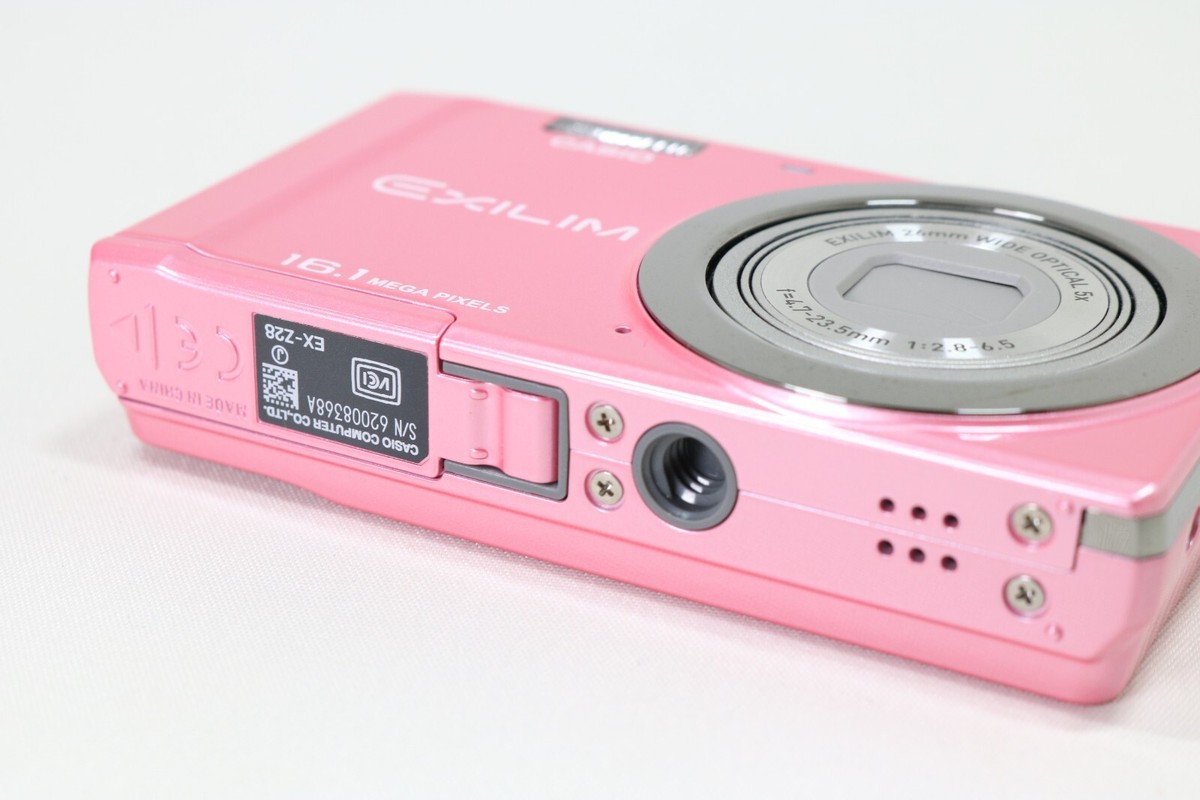 CASIO EXILIM EX-ZS28 (良品） CASIO EXILIM EX-Z28 Pink 16.1 MP Digital Camera w/box USED