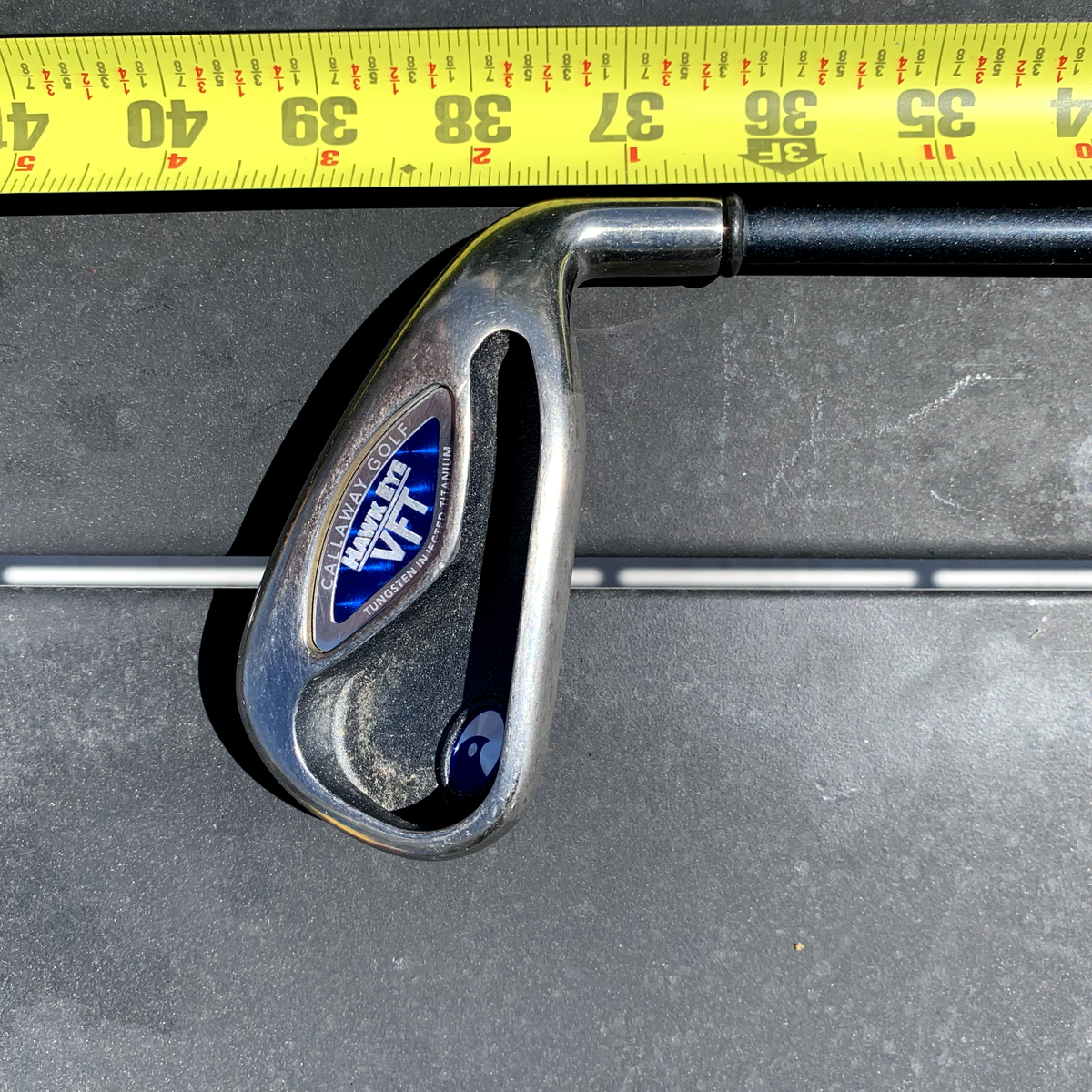 Fer 5 Callaway Hawk Eye VFT – Tungstène Titane, Graphite Régulier, 38 Pouces, Droitier