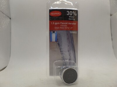 NEOPERL 37.0088.98 705852 1.5 GPM WATER-SAVING SMALL MALE THREAD AERATOR
