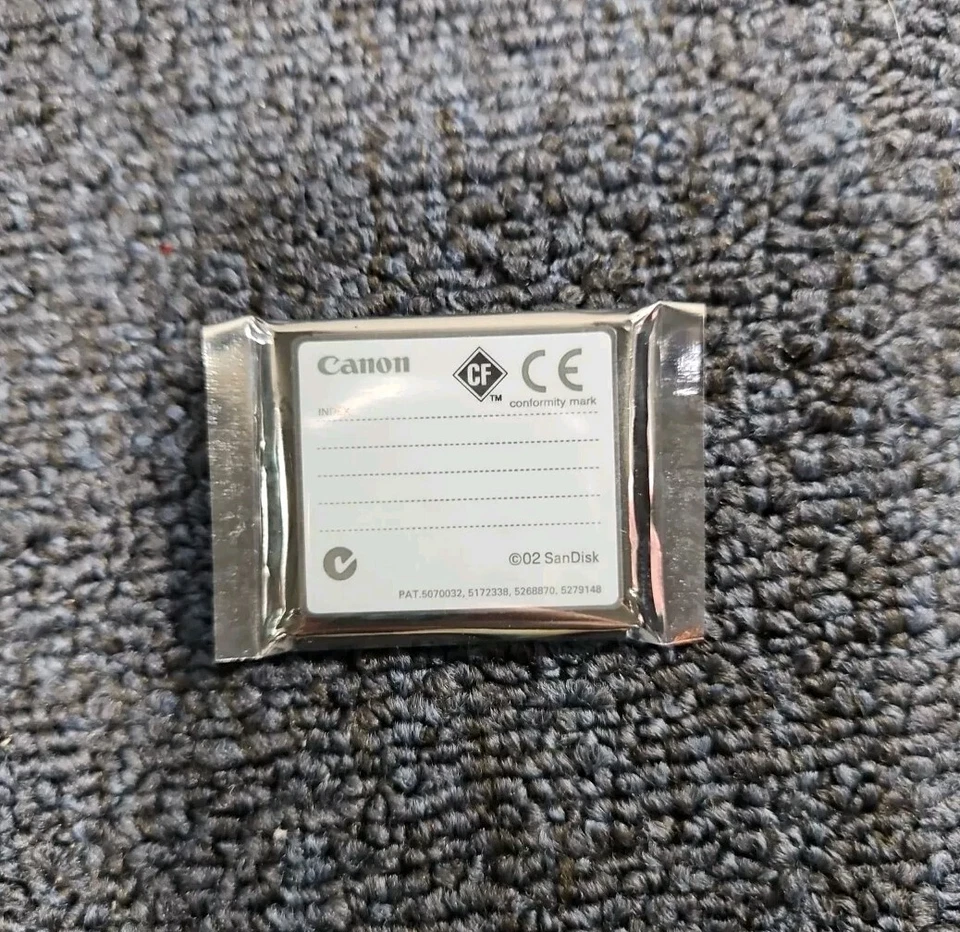 NEW Vintage Canon 32 MB CompactFlash High Speed Memory Card FC-32MH NIP - Image 3 of 4