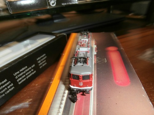 MARKLIN MINI-CLUB Z-SCALE # 8849 ELECTRIC LOCOMOTIVE-SBB - Picture 4 of 6