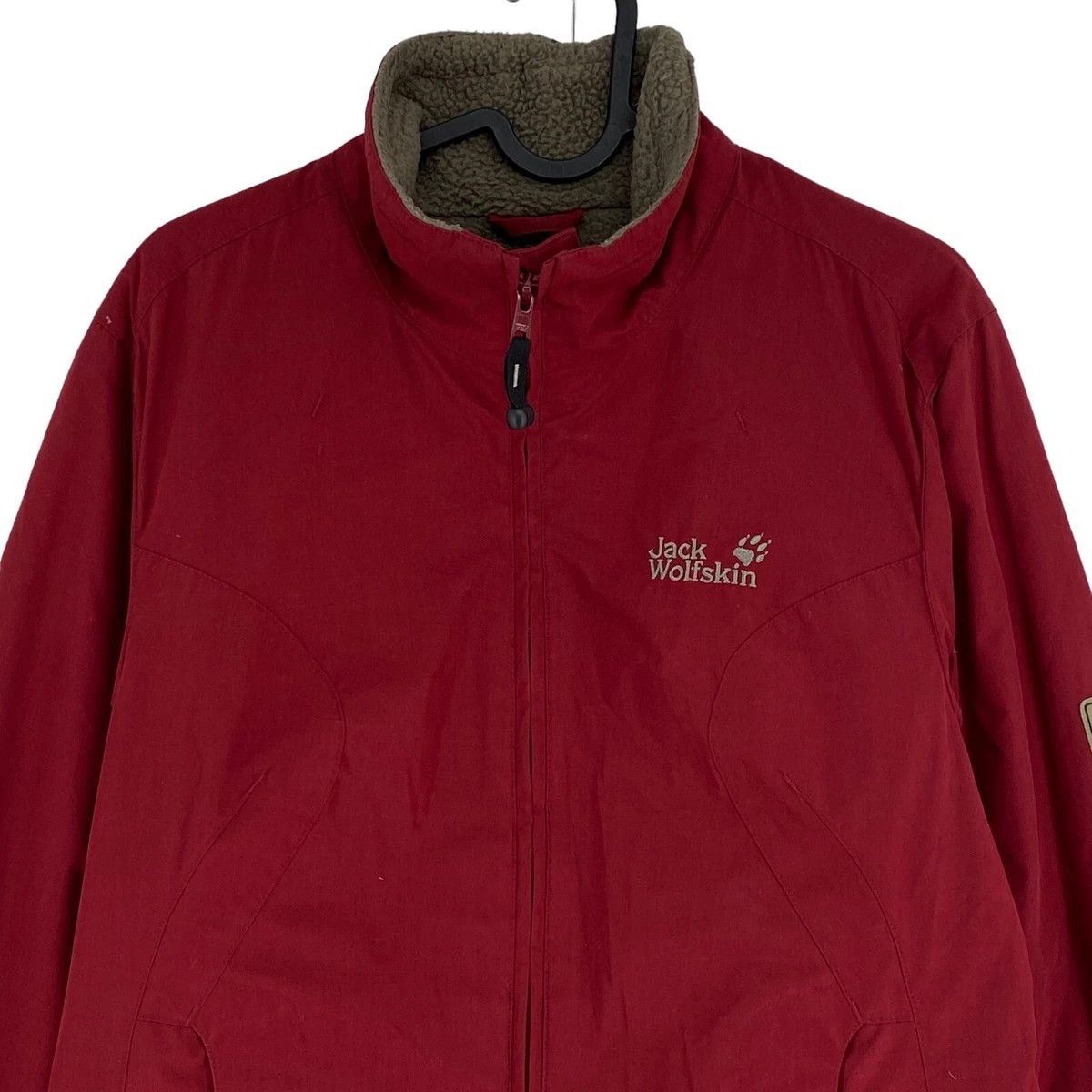 Dark 2025 red windbreaker
