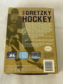 Wayne Gretzky Ice Hockey NES Game Box Nintendo