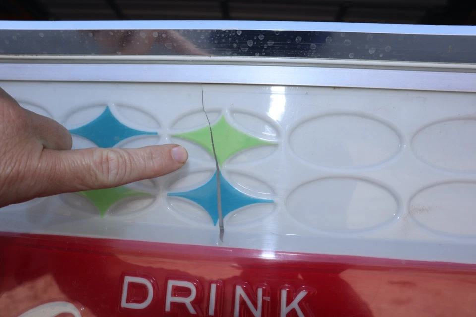 老式西屋可口可乐自动售货机 WB102 6B-20 零件或还原可乐 — 第 2/4 张图片