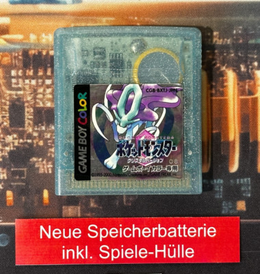 Original Nintendo Gameboy Color Spiel POKEMON Kristall/Crystal Japanisch