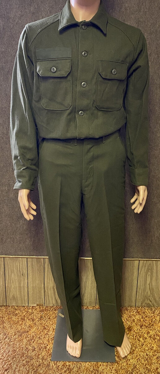 US Army Korean M-1951 Wool Cold Weather Field Trousers Pants US Army Korean M-1951 Wool Cold Weather Field Trousers Pants