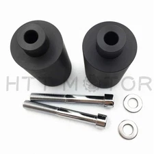 HTTMT Delrin Frame Sliders Crash Protector for 2006-2011 Yamaha FZ1 Black