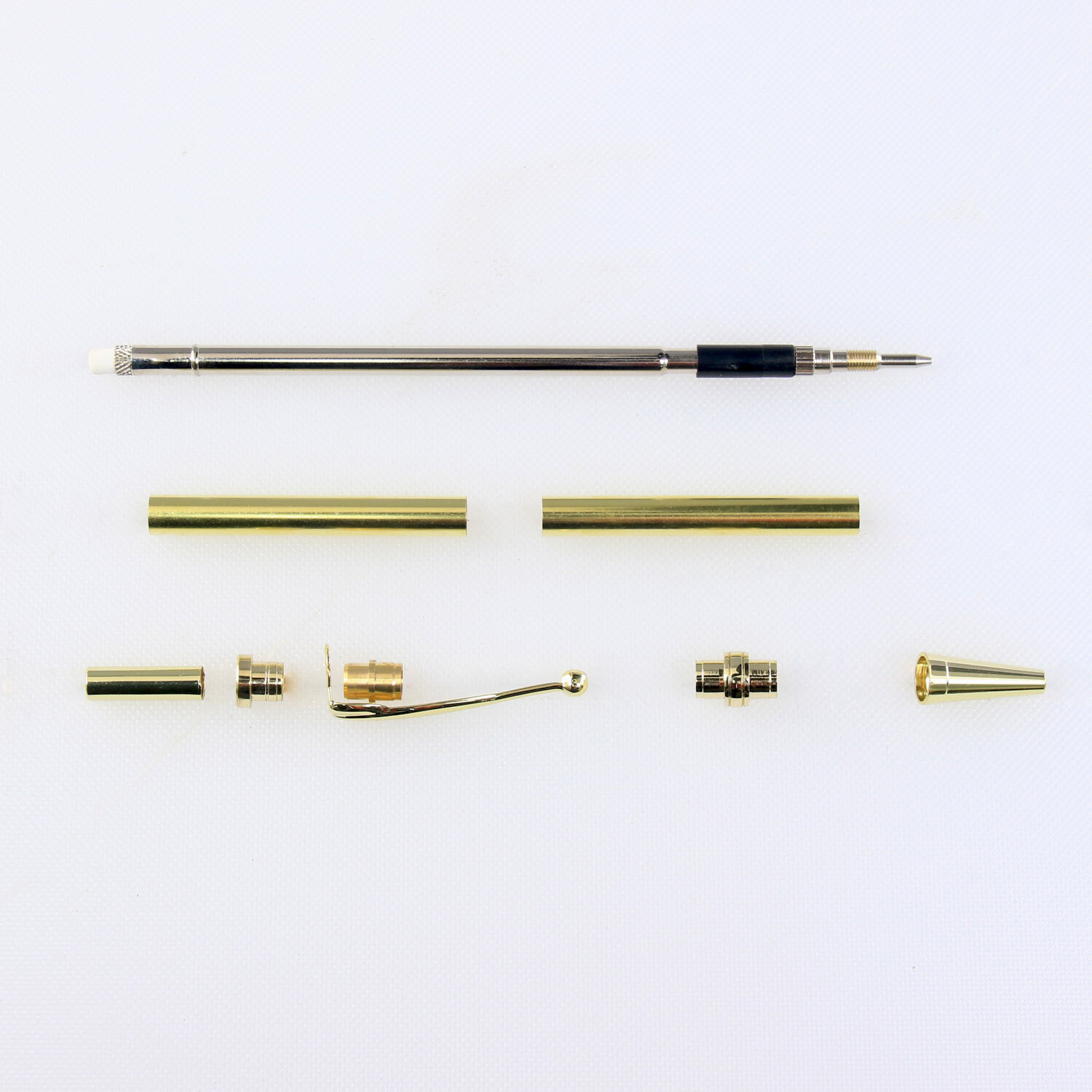 Fancy Pencil Kit, Gold Finish, Single Kit, Legacy Woodturning