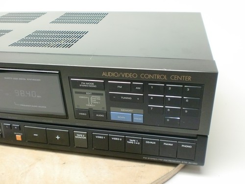 Sony STR-AV480 A/V Control Center AM/FM Stereo Receiver Vintage TESTED JAPAN - Imagen 4 de 10