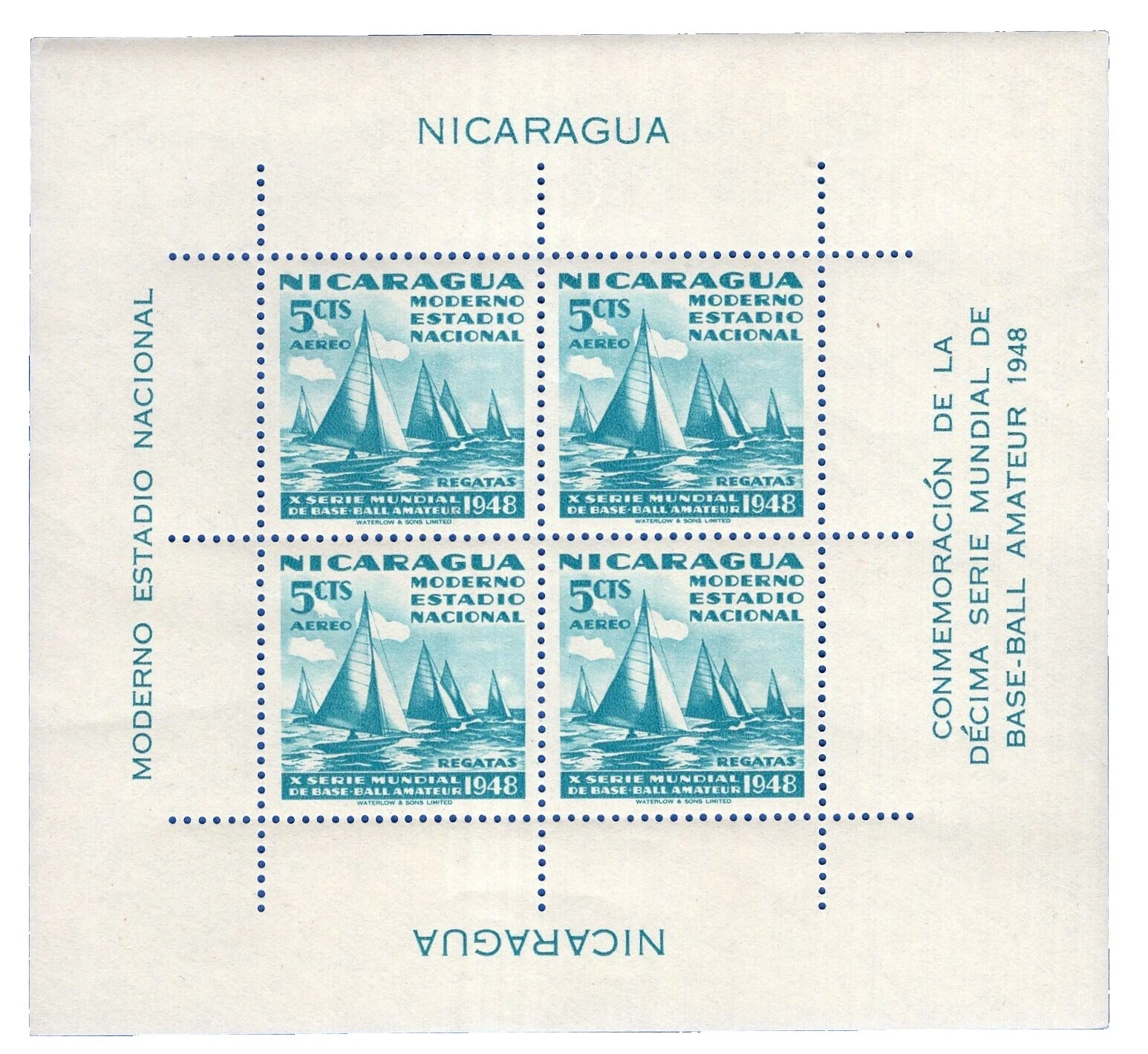 Vela Sellos de NICARAGUA