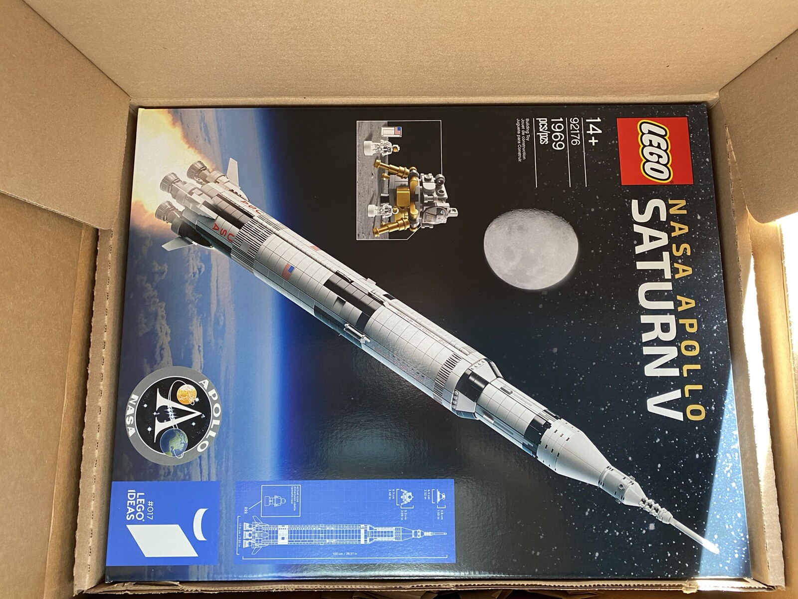 lego saturn v ebay
