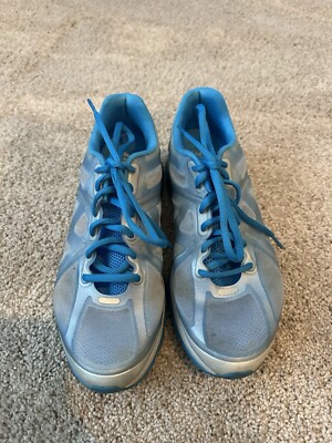 Nike Air Max Excellerate Women's Sz 9 Platinum Blue Running Shoes 487984-040