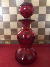 Rainbow Glass Red Glass Bubble Double Gourd G...