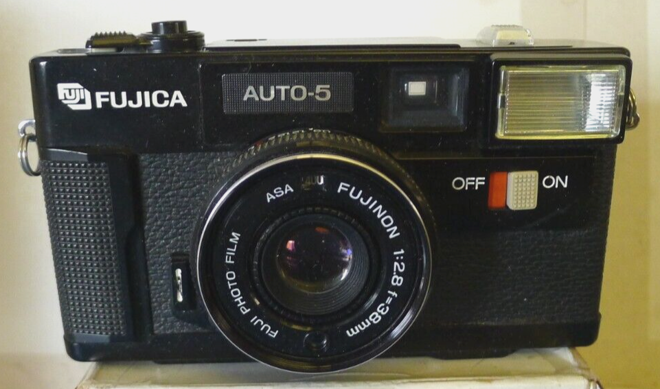 Fujica Auto-5 35mm Film Camera AS/IS PARTS ONLY A58