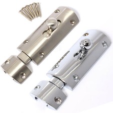 SLIDING CABINET BOLT  64mm, 75mm, 100mm Door Cupboard Gate Surface Latch/Lock