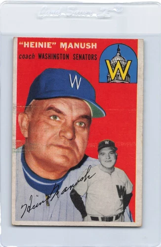 Heinie Manush Trading Cards