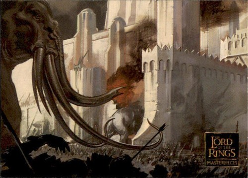 Lord of the Rings Masterpieces LOTR 2006 Topps Trading Card Complete Your Set - Picture 54 of 178