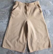Vintage Villager Gaucho Pants 12 27x16 Paperboy Wide Shorts Capri High Waist