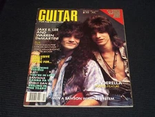 1987 FEBRUARY GUITAR FOR THE PRACTICING MUSICIAN MAGAZINE - JAKE E. LEE - H 3412