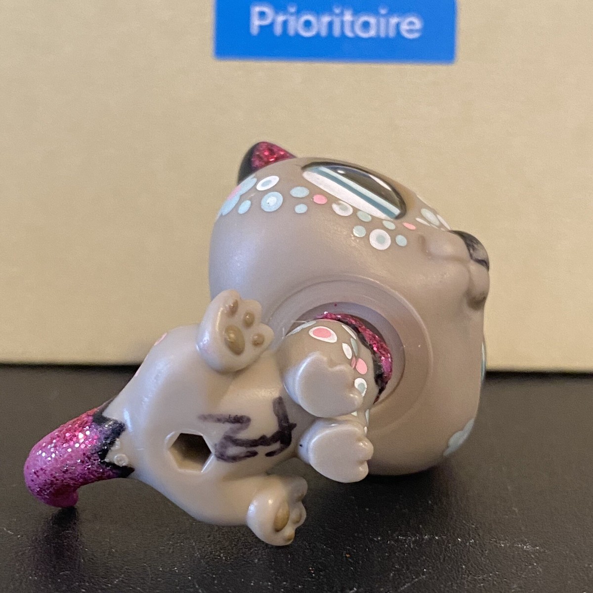 LPS loutre pailleté authentique de Littlest Pet Shop / Hasbro vintage - France