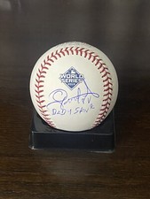 GERARDO PARRA Signed Autographed 2019 World Series Baseball “BABY SHARK” JSA