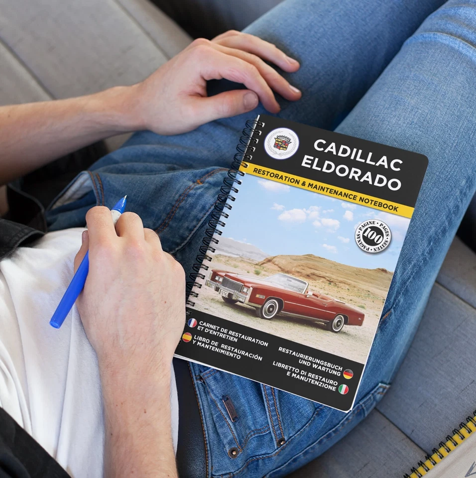 CADILLAC ELDORADO : Libretto Di Restauro E Manutenzione - CONSEGNA GRATUITA - Immagine 2 di 4