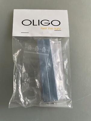 4x Oligo CHECK-IN System Endstück Typ B, Chrom, Endkappe transparent.  NEU 