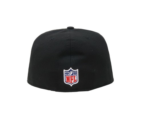 New Era 5950 Men Women Cap Cincy's Cincinnati Bengals Black Fitted Sideline Hat - Picture 4 of 5