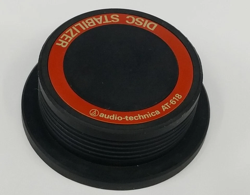 Estabilizador de disco peso Audio Technica AT-618 vintage en caja original Foto 3 de 4