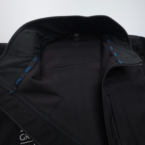 Kuhl Impakt Softshell Jacket Mens Large Black Thermal Fleece Lined Hiking Work - Picture 9 of 13