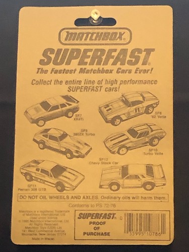 1/64 MATCHBOX SF12 CHEVCHEVROLET MALIBU COCHE DE STOCK #21 MULTICOLOR - Imagen 2 de 2