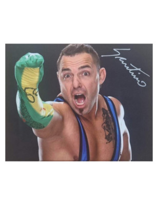 10x8 WWE Print Signed by Santino Marella 100% Authentic with COA