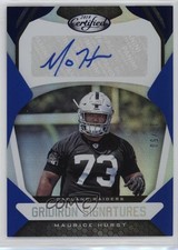 2018 Certified Gridiron Signatures Mirror Blue 17/50 Maurice Hurst Auto 0jd0