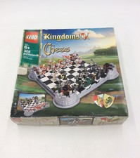 LEGO Kingdoms Chess Set 853373 Building Toy With Box and 32 Minifigures