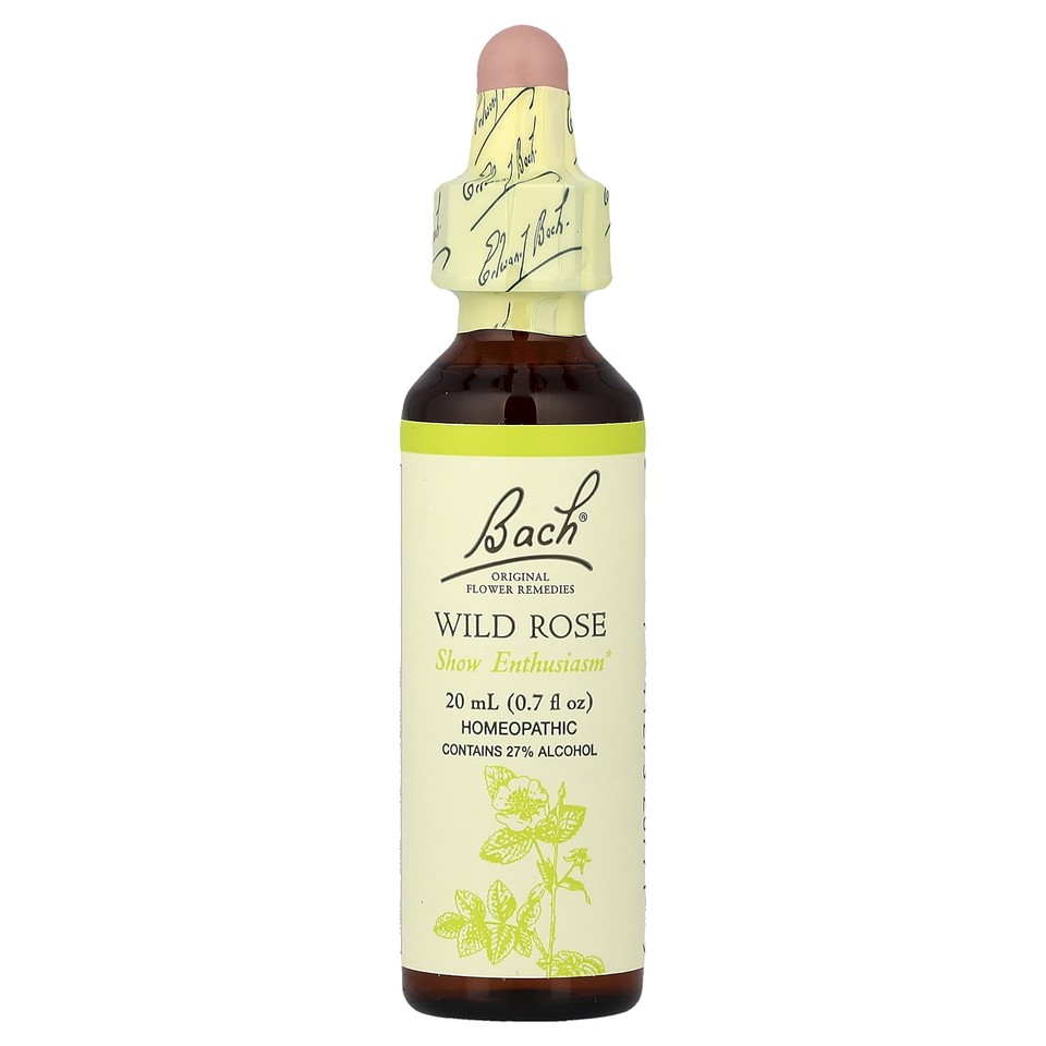 Original Flower Remedies, Wild Rose, 0.7 fl oz (20 ml)