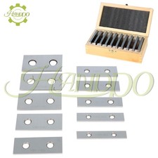 10 Pair 1/8  3" Precision Parallel Set Hardened Steel In Case Steel US
