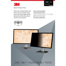 3M - PF280W9B - 3M Privacy Filter for 28in Monitor, 16:9, PF280W9B Black, Matte