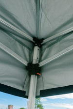 COPERTURA  PER  GAZEBO PIEGHEVOLE 3X3 M, VERDE, POLIESTERE 180GR/MT 