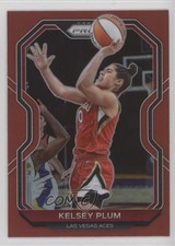 2021 Panini Prizm WNBA Red Prizm 91/299 Kelsey Plum #60 1g37