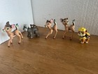 Disney Bambi & Thumper Figurines Lot 3" - 3 Bambi & 1 Thumper Figures — photo 1